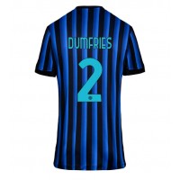 Inter Milan Denzel Dumfries #2 Domáci Ženy futbalový dres 2025-26 Krátky Rukáv